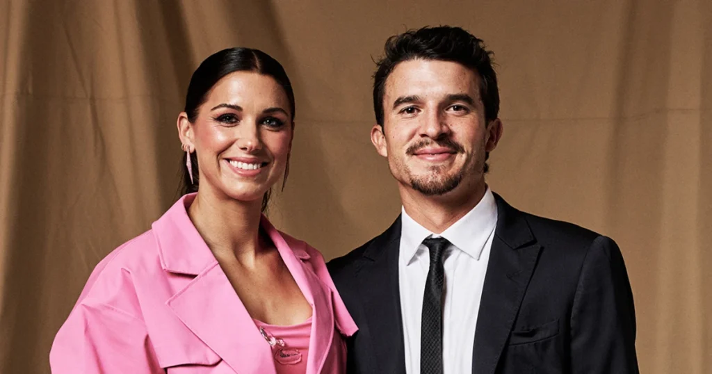 Alex Morgan and Servando Carrasco