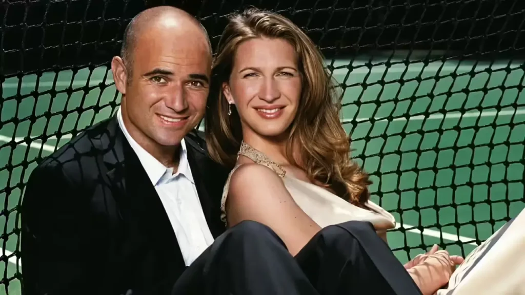 Andre Agassi and Steffi Graf