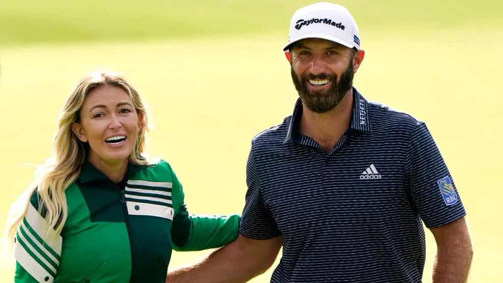 Dustin Johnson and Paulina Gretzky