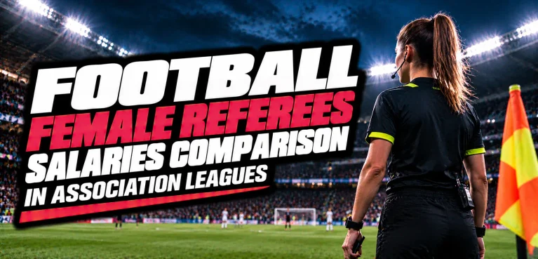 Football Female Referees Salaries Comparison In Association Leagues