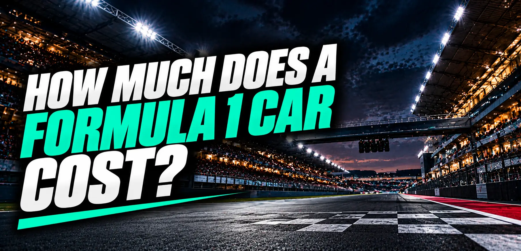 How Much Does a Formula 1 Car Cost? Price of Each Component