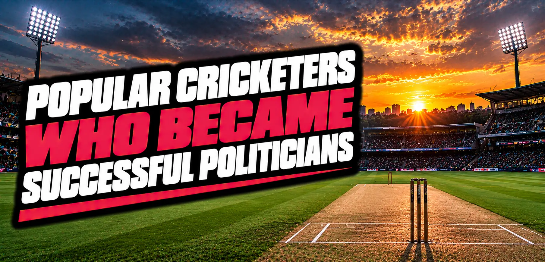 Top 10 Most Popular Cricketers Who Became Successful Politicians