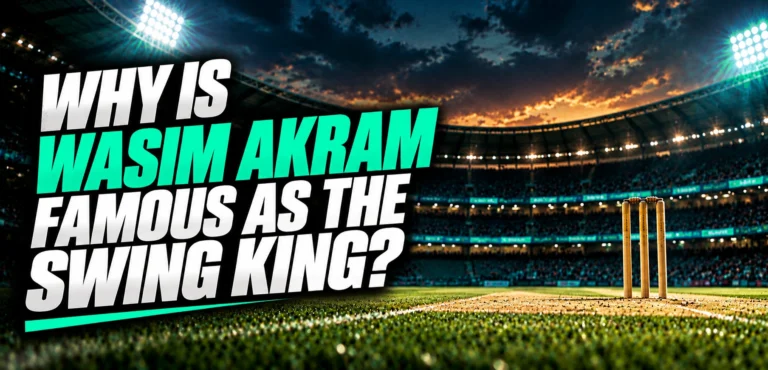 Why is Wasim Akram Famous as the Swing King?