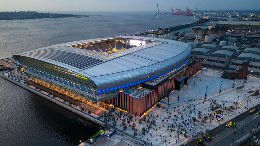 Bramley-Moore Dock Stadium (Liverpool, UK) 