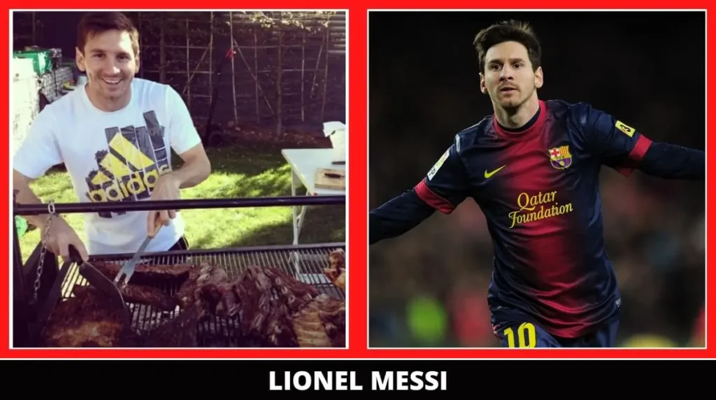 Lionel Messi Cooking